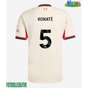 Liverpool Ibrahima Konate #5 Bortatröja 2025-26 Kortärmad